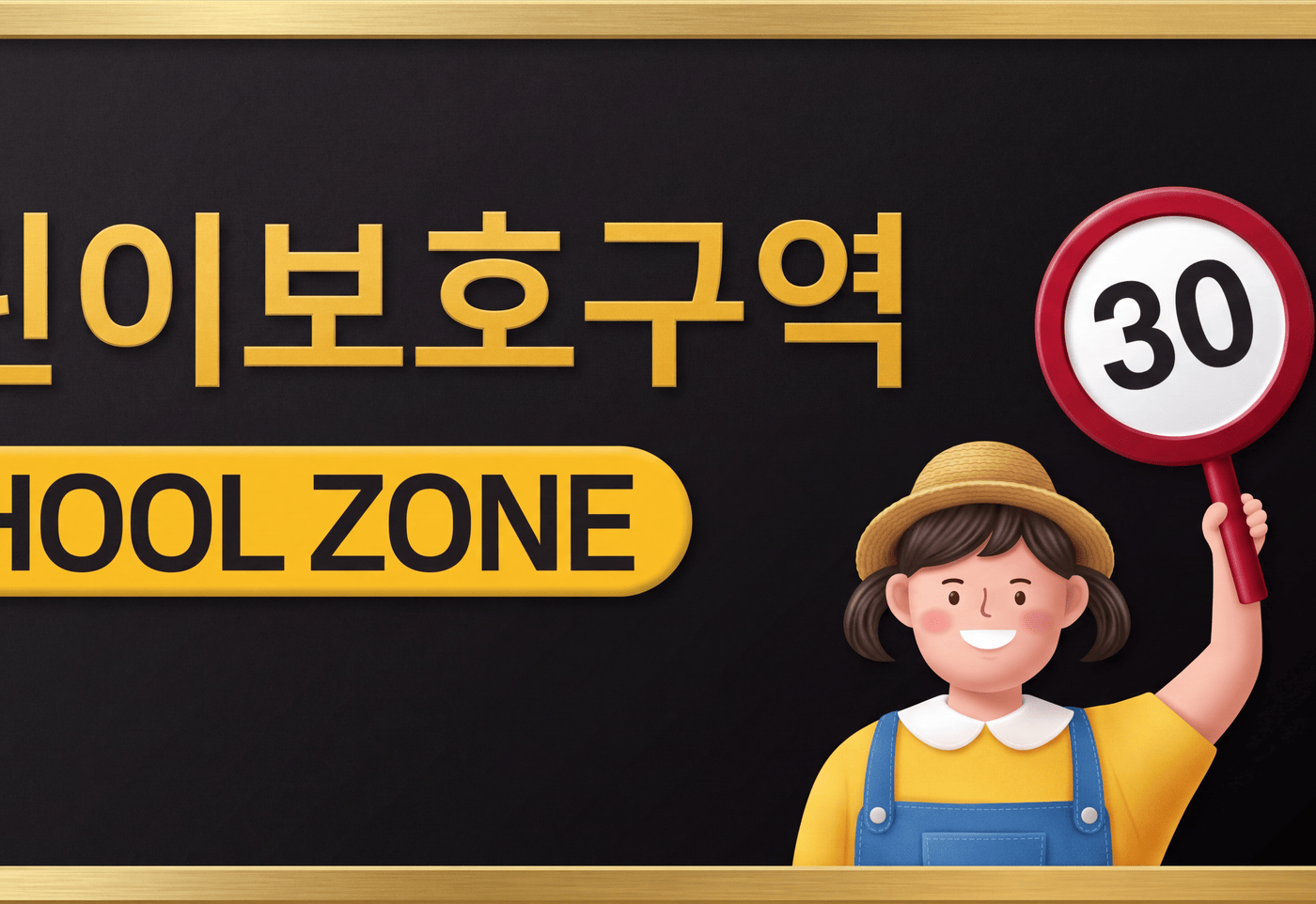 어린이보호구역 스마트 스쿨존 안내